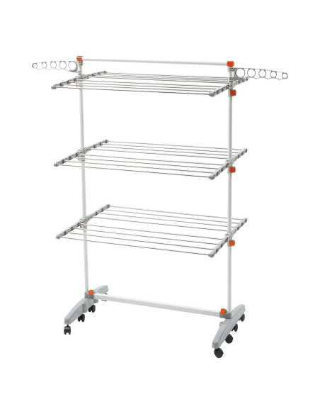 Soporte Plegable Rodante Idee BDP-V23 para Secar Ropa