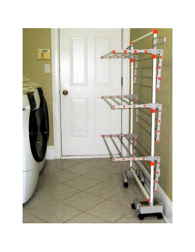 Soporte Plegable Rodante Idee BDP-V23 para Secar Ropa