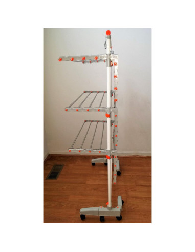 Soporte Plegable Rodante Idee BDP-V23 para Secar Ropa