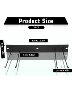Estante Colgante de Almacenamiento Mekueeex para Sillas Plegables 2