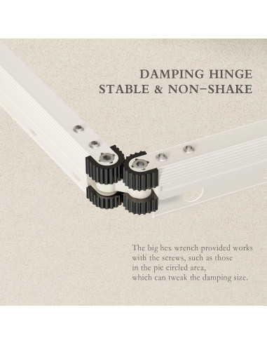 Estante Secar Ropa Plegable CICUFY Blanco 127 cm