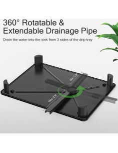 Escurridor de Platos DMTXCRP 2 Niveles Acero Inoxidable 2