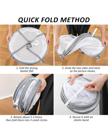 Estante Secador de Ropa Plegable AUTODECO XL 3 Niveles