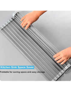 Estante de Secado de Platos Seropy 44.5x39.9 cm Acero Inox 2