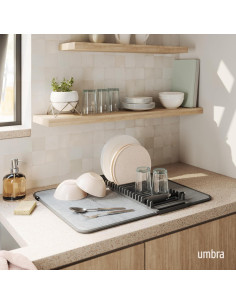 Estante Secado Platos Umbra UDRY 24x18 cm Carbón 2