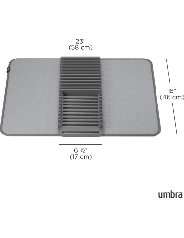 Estante Secado Platos Umbra UDRY 24x18 cm Carbón