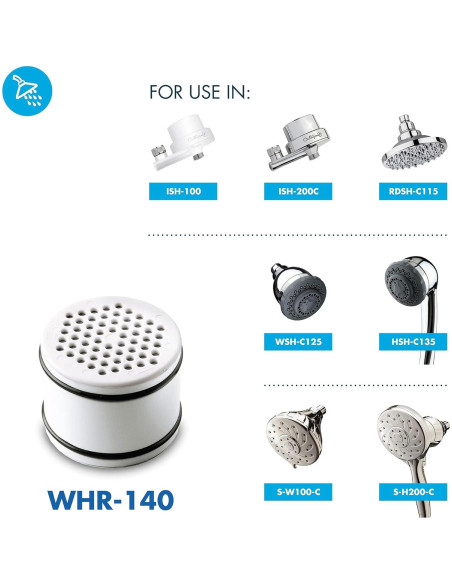 Filtro de Ducha Culligan WHR-140 Reemplazo 1 Cuenta