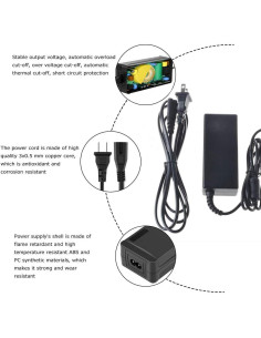 Adaptador AC/DC SupplySource para Impresora Uñas Art Pro V9 2