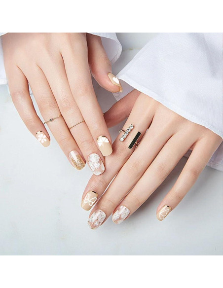 Conjunto de bolígrafos de estampado de uñas Jaczora - 5 piezas