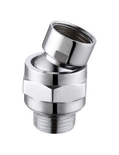 Adaptador de Cabezal de Ducha KES Cromo Pulido Universal