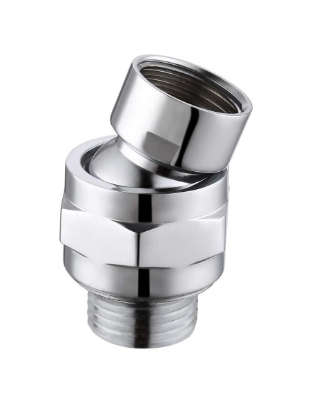 Adaptador de Cabezal de Ducha KES Cromo Pulido Universal