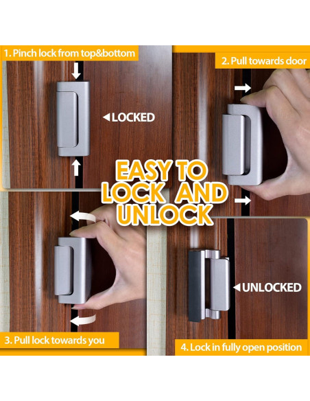 Cerradura de Seguridad EverPlus para Puerta Interior 7,62 cm