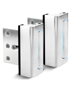Cerradura de Seguridad Dwell+Good 2-Pack Niquel Satinado
