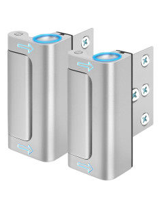 Cerradura de Seguridad HIGHEVE para Puertas Interiores Plata