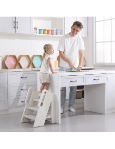 Taburete Plegable para Niños Hoopyosms Altura Ajustable 2