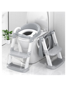 Asiento de Entrenamiento para Baño YT-808 Gris Ajustable