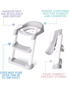 Asiento de Entrenamiento para Niños Regalo 22,5x14 cm 2