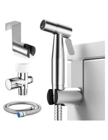 Rociador de Bidet de Mano BRITULIF Acero Inoxidable 119cm