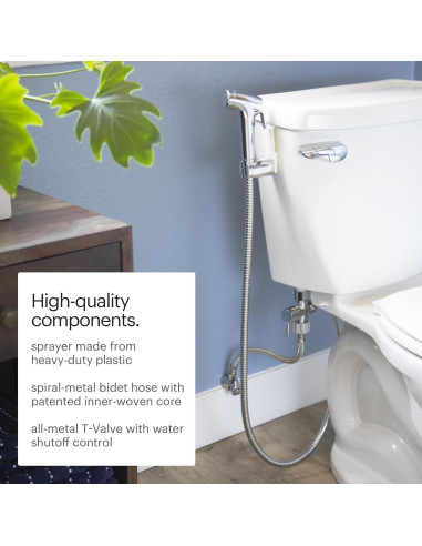 Rociador de Bidet Brondell PureSpa PS-91W Blanco 119 cm