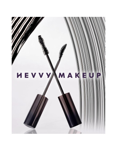 Máscara HEVVYMAKEUP Define Eyes Volumen y Rizado 17.86g