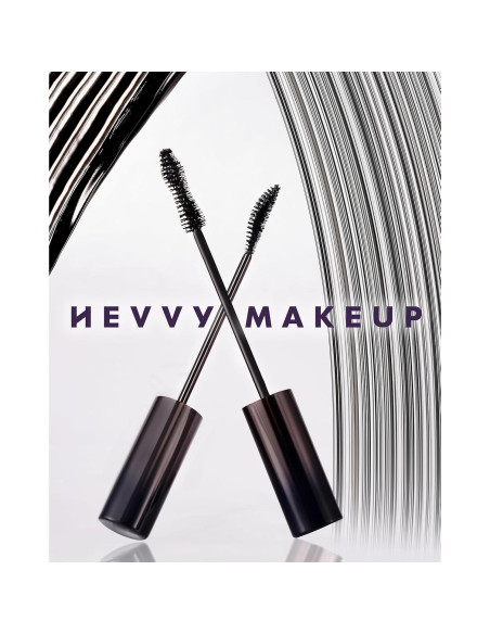 Máscara HEVVYMAKEUP Define Eyes Volumen y Rizado 17.86g