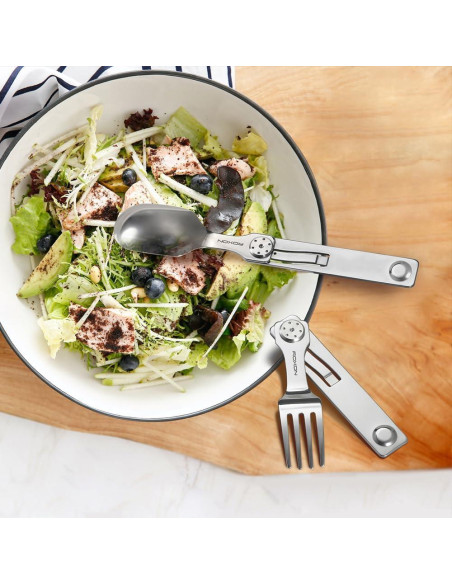 Utensilios de Camping Roxon C2 2 en 1 Plegables 0.09 kg Utensilios de Camping Roxon C2 2 en 1 Plegables 0.09 kg