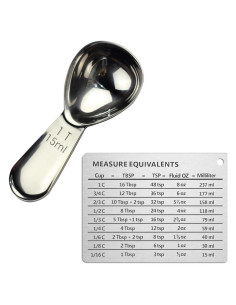 Cuchara de Café CoaGu Acero Inoxidable 15ml con Imán