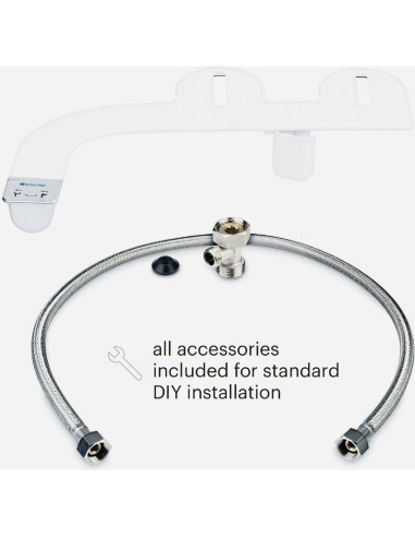 Brondell Accesorio de Bidet SS-250 SimpleSpa Doble Boquilla