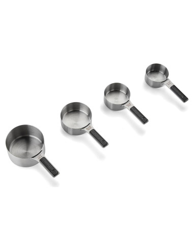 Set de 4 Tazas Medidoras Magnéticas Cuisinart Acero Inoxidable