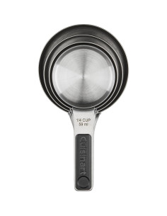 Set de 4 Tazas Medidoras Magnéticas Cuisinart Acero Inoxidable 2