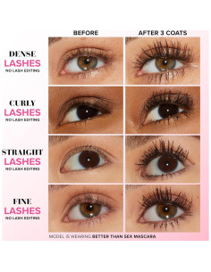 Máscara Voluminizadora Too Faced Better Than Sex 40g 2