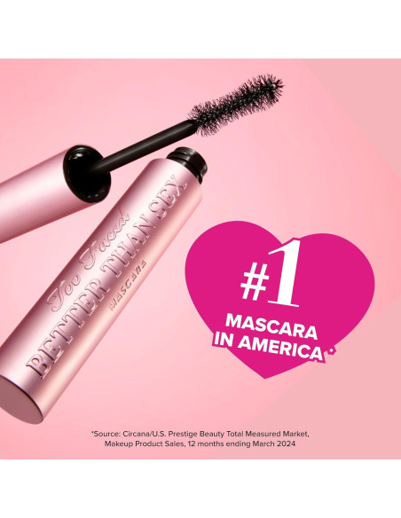 Máscara Voluminizadora Too Faced Better Than Sex 40g Máscara Voluminizadora Too Faced Better Than Sex 40g