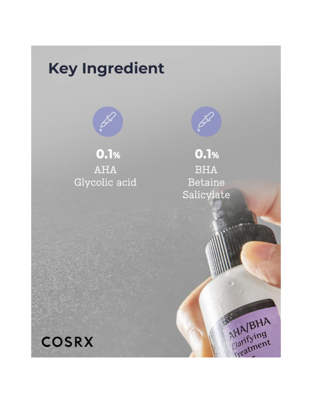 Toner Exfoliante COSRX AHA/BHA 280ml Cuidado Facial Toner Exfoliante COSRX AHA/BHA 280ml Cuidado Facial