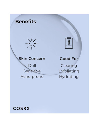 Toner Exfoliante COSRX AHA/BHA 280ml Cuidado Facial