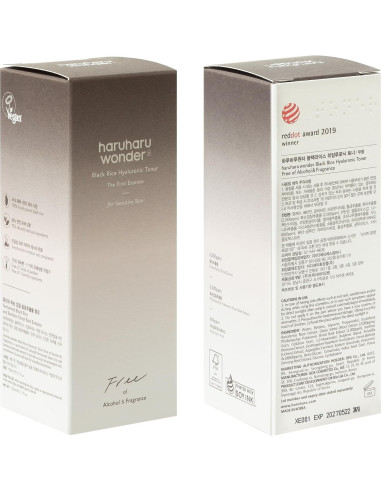 Tónico de Ácido Hialurónico Haruharu Wonder 150 ml Vegano