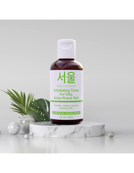 Tónico Facial Coreano SeoulCeuticals 113ml Piel Grasa Acné