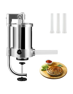 Embutidora de Salchichas VEVOR 1.5L Acero Inoxidable