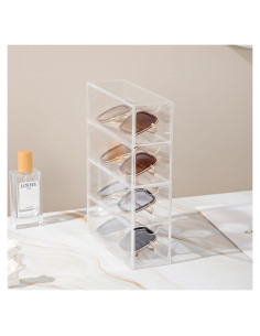 Caja de Almacenamiento para Gafas Forfuture-go Acrílico 4 Capas