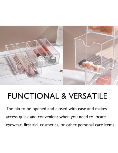 Caja de Almacenamiento para Gafas Forfuture-go Acrílico 4 Capas