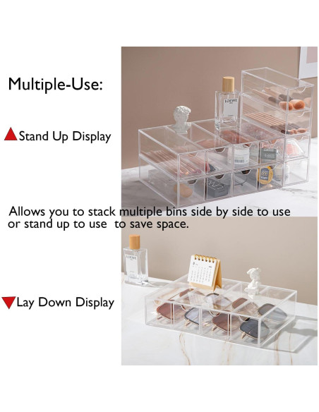 Caja de Almacenamiento para Gafas Forfuture-go Acrílico 4 Capas