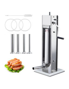 Rellenador de Salchichas GarveeHome 7L Acero Inoxidable