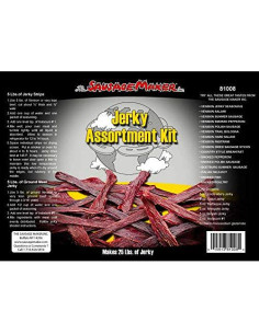 Kit de Sazonadores para Jerky El Fabricante de Salchichas 2,27 kg 2