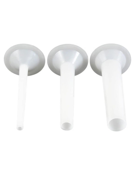 Tubos de Relleno de Salchichas GSHLLO 3 Piezas Plástico