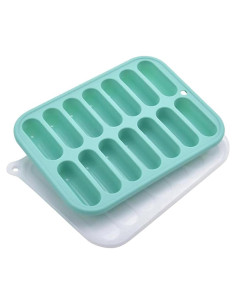Molde de Silicona Antiadherente DOITOOL para Salchichas 12 Cavidades