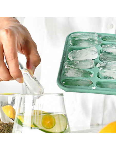 Molde de Silicona Antiadherente DOITOOL para Salchichas 12 Cavidades