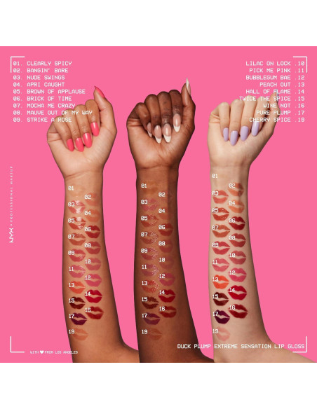 Gloss Labial Voluminizador NYX Duck Plump 6,81 ml - Picante Gloss Labial Voluminizador NYX Duck Plump 6,81 ml - Picante