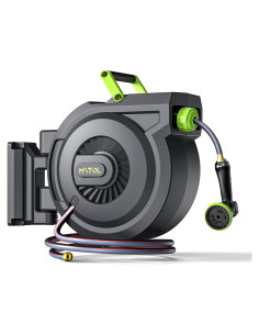 Carrete de Manguera de Jardín MYTOL 5/8" x 24,99 m Automático