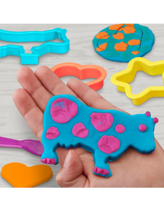 Juego de Play-Doh Fun Tub Hasbro 19 Accesorios y 5 Colores 2