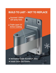 Carrete de Manguera de Jardín WACOTOYA 5/8" 100ft Metal 2