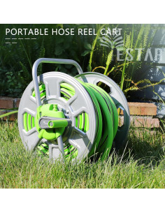 Carro Enrollador de Manguera YESTAR Metal 3,03 kg 39,62 m 2